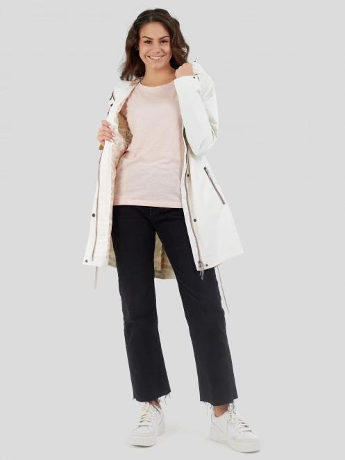 Fundango Regina II Waterproof Trench Jacket damski plaszcz przeciwdeszczowy piasek 9