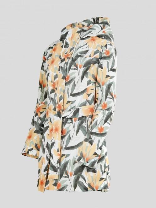 Fundango Regina II Waterproof Trench Jacket damski plaszcz przeciwdeszczowy biały 10