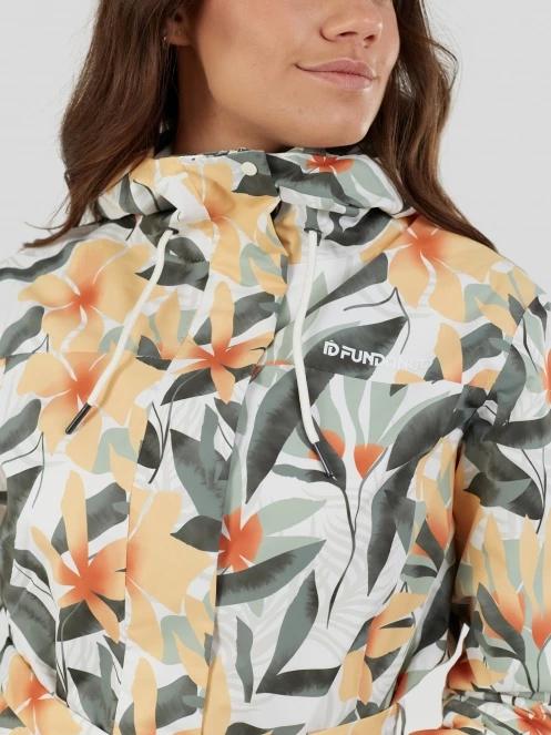 Fundango Regina II Waterproof Trench Jacket damski plaszcz przeciwdeszczowy biały 6