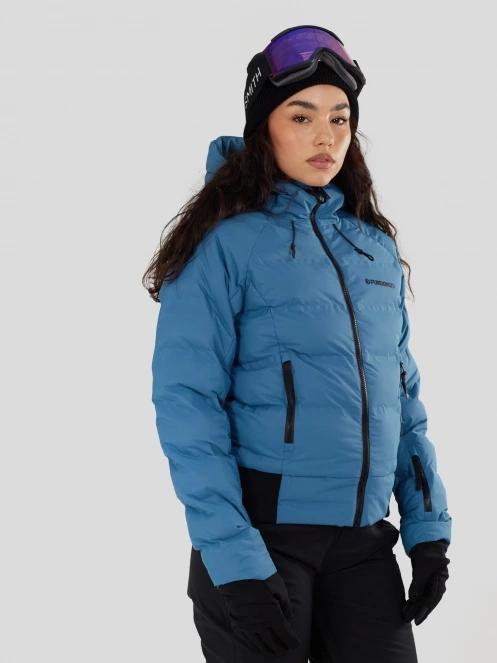 Fundango Zina Padded Jacket damski pikowana kurtka narciarska niebieski 6