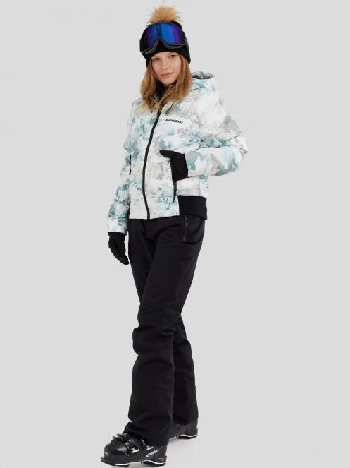 Fundango Zina Padded Jacket damski pikowana kurtka narciarska biały 4