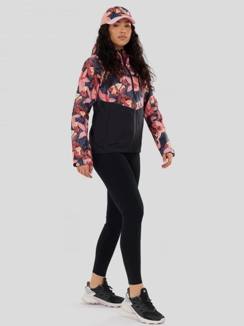 Fundango Piora II Waterproof Jacket damski plaszcz przeciwdeszczowy różowy 4