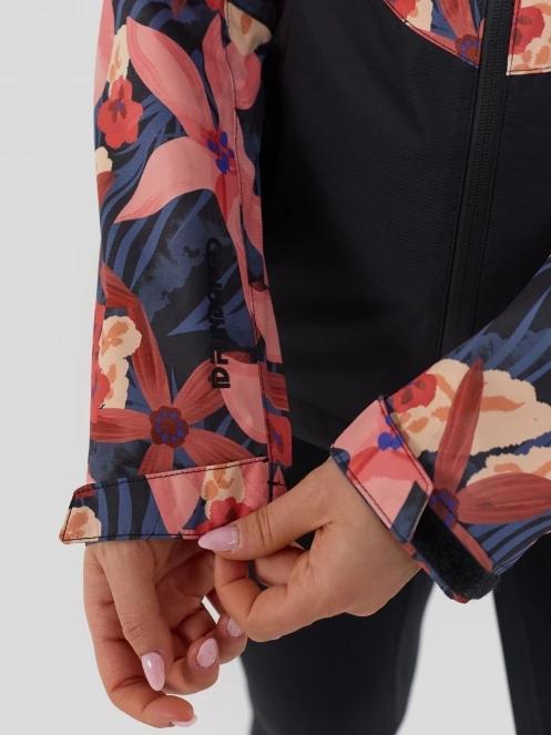 Fundango Piora II Waterproof Jacket damski plaszcz przeciwdeszczowy różowy 7