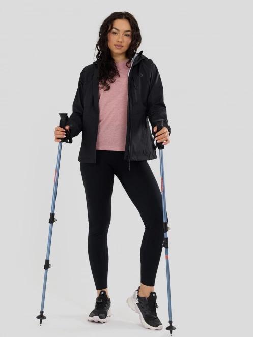 Fundango Piora II Waterproof Jacket damski plaszcz przeciwdeszczowy czarny 5