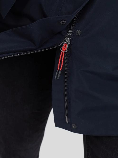 Fundango Regina III Waterproof Trench Jacket damski plaszcz przeciwdeszczowy ciemnoniebieski 8