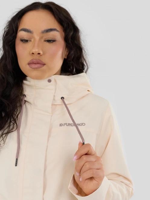Fundango Regina III Waterproof Trench Jacket damski plaszcz przeciwdeszczowy piasek 5