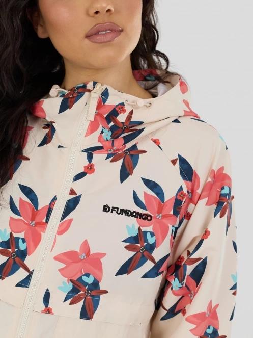 Fundango Cecil Windbreaker Jacket damski wiatrówka piasek 7