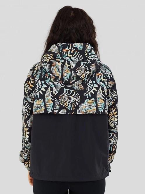 Fundango Cecil Windbreaker Jacket damski wiatrówka czarny 3