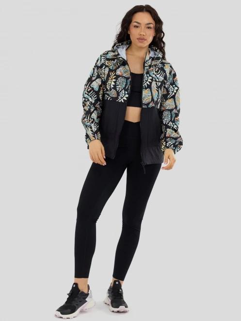 Fundango Cecil Windbreaker Jacket damski wiatrówka czarny 5