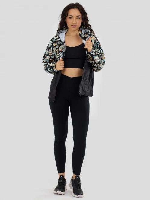 Fundango Cecil Windbreaker Jacket damski wiatrówka czarny 8