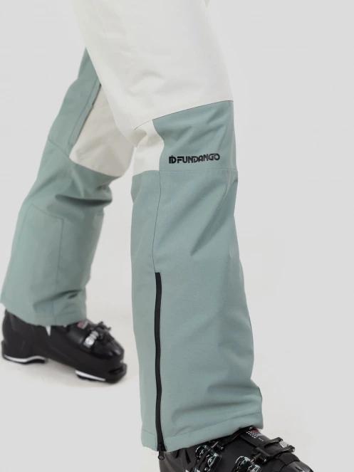 Fundango Sakura ECO Bib Pants damski kombinezon narciarski zielony 6