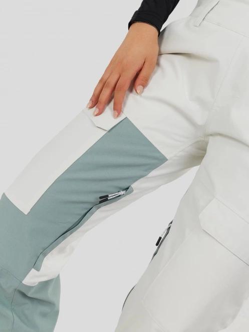 Fundango Sakura ECO Bib Pants damski kombinezon narciarski zielony 9