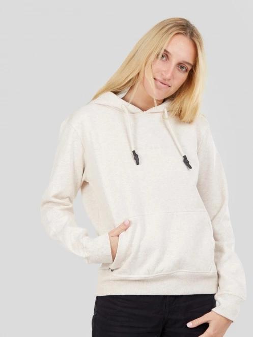 Fundango Mirage Hooded Sweatshirt damski sweter piasek 2
