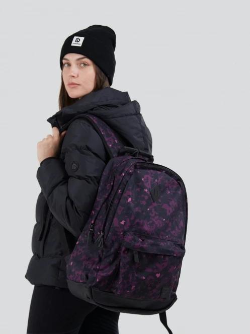 Fundango Plain Backpack damski plecak fiolet 5