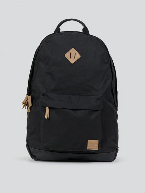 Fundango Plain Backpack plecak czarny 2
