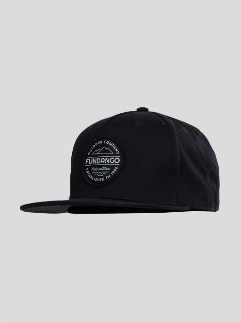 Fundango Acron Fullcap męski czapka z daszkiem czarny 2