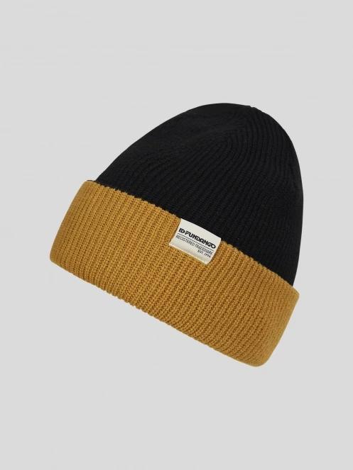Fundango Duplex Reversible Beanie czapka robiona na drutach czarny 2