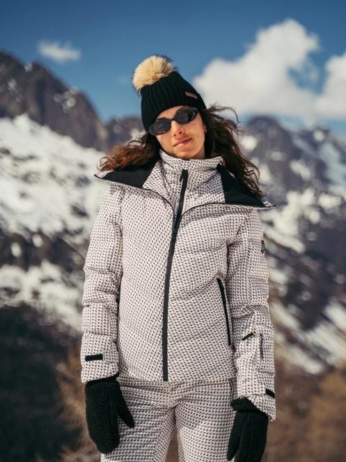 Fundango Merna II Beanie  damski czapka robiona na drutach czarny 4