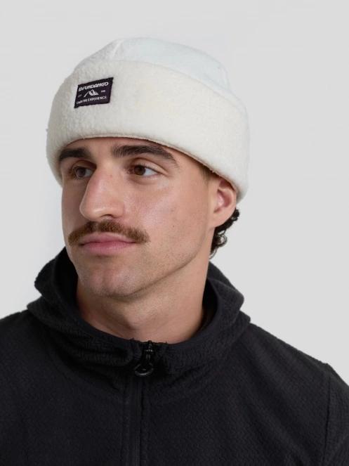 Fundango Zeo Fleece Beanie czapka robiona na drutach biały 5