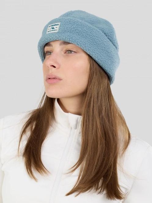 Fundango Zeo Fleece Beanie czapka robiona na drutach zielony 2