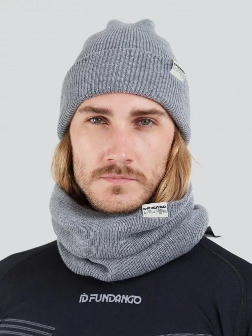 Fundango Tara Neckwarmer szalik komin szary 4