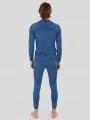 Fundango Seamless Baselayer Set męski komplet bielizny ciemnoniebieski 1