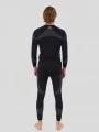 Fundango Seamless Baselayer Set męski komplet bielizny czarny 1