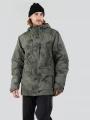 Fundango Perill Parka Jacket męski kurtka zimowa oliwka 1