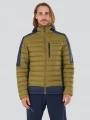 Fundango Matt Hooded Jacket męski pikowana kurtka przejściowa zielony 1