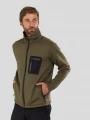 Fundango Revolution Fullzip Fleece męski bluza z polaru zielony 1