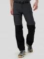 Fundango Aniak 2in1 Trekking Pants męski spodnie turystyczne szary 1