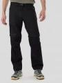Fundango Aniak 2in1 Trekking Pants męski spodnie turystyczne czarny 1