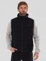 Fundango Vance Padded Vest męski kamizelka czarny 1