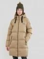Fundango Vanessa Padded Jacket damski kurtka zimowa brąz 1