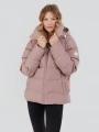 Fundango Mirabelle Padded Jacket damski pikowana kurtka przejściowa różowy 1