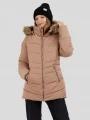 Fundango Prue Padded Jacket damski kurtka zimowa brąz 1