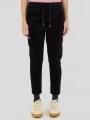 Fundango Lorna Corduroy Pants damski dlugie spodnie czarny 1