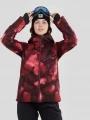 Fundango Elyra Padded Jacket damski pikowana kurtka narciarska czerwony 1