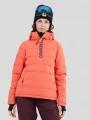 Fundango Everett Padded Anorak damski pikowana kurtka narciarska czerwony 1