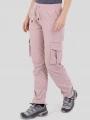 Fundango Finley Cargo Pants damski spodnie turystyczne różowy 1