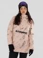 Fundango Birch ECO Logo Anorak damski kurtka różowy 1