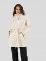 Fundango Regina II Waterproof Trench Jacket damski plaszcz przeciwdeszczowy różowy 1
