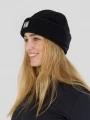 Fundango Zeo Fleece Beanie czapka robiona na drutach czarny 1